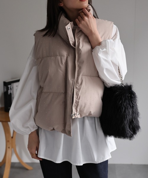 model：162cm 着用サイズ：F