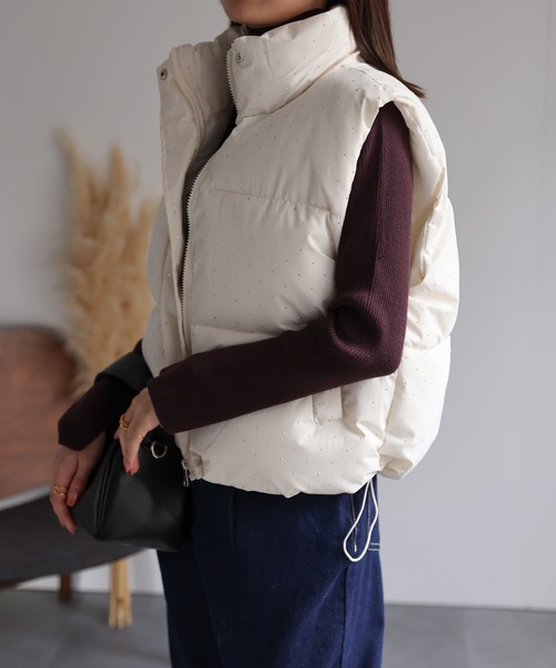 model：162cm 着用サイズ：F