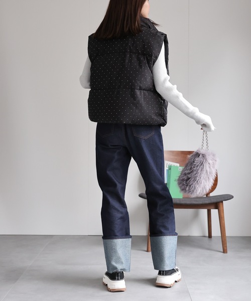 model：162cm 着用サイズ：F