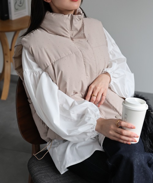 model：162cm 着用サイズ：F