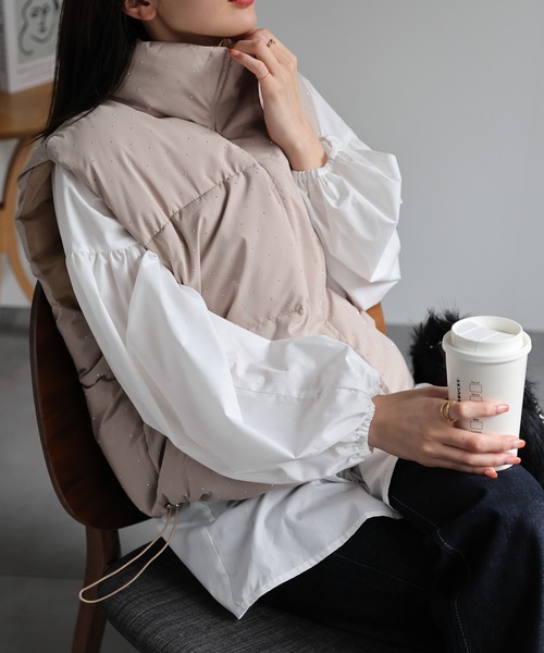 model：162cm 着用サイズ：F