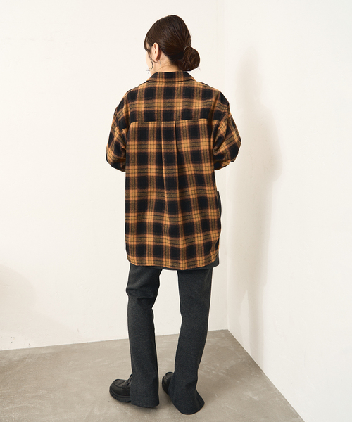 ビッグサイズ　JOURNAL STANDARD　シャツJKT ブラウン ビッグサイズ JOURNAL STANDARD シャツJKT ブラウン ジャーナル