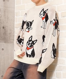ペアルック カップル 人気 ブランド に該当するニット セーターファッション通販