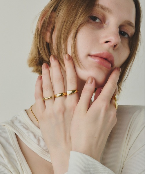 loni(ロニ)の「Spiral Triple Ring(リング・レディース・シルバー/ゴールド・FREE)」の18枚目の写真