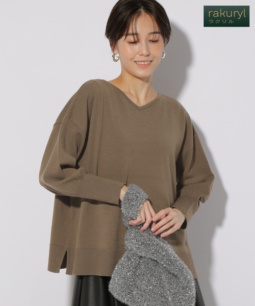 おさら セール】毛玉しらず2WAYニット/133699（ニット/セーター）｜Elura