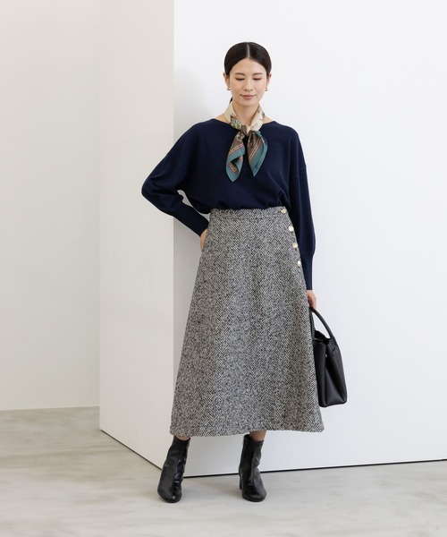 セール】毛玉しらず2WAYニット/133699（ニット/セーター）｜Elura