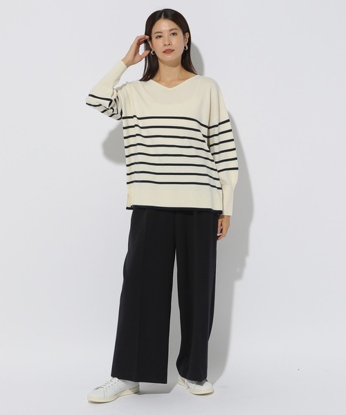 セール】毛玉しらず2WAYニット/133699（ニット/セーター）｜Elura