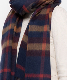 cachenez（カシュネ）の「カシュネ cache nez / ウールチェックストール（ストール/ショール）」