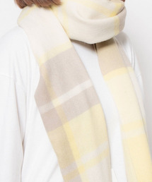 cachenez（カシュネ）の「カシュネ cache nez / ウールチェックストール（ストール/ショール）」