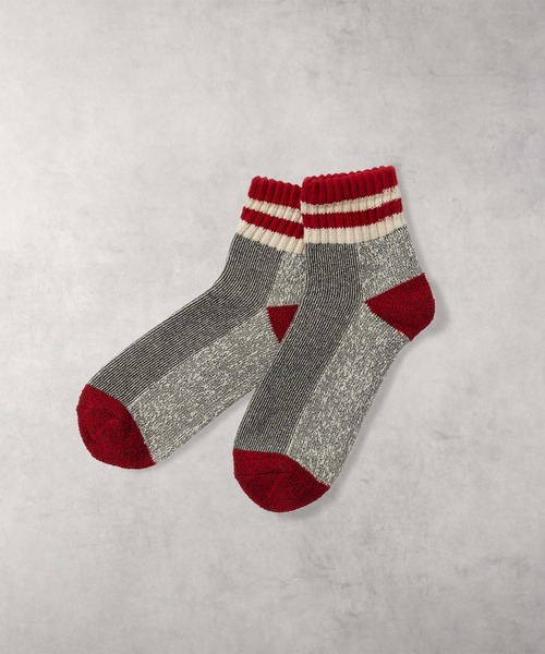 Right-on(ライトオン)の「BASIC SOCKS(ベーシックソックス)シンカーラインソックス(ソックス/靴下・メンズ・ネイビー/ブラック/イエロー/レッド/グリーン・25-27/26-28)」の5枚目の写真