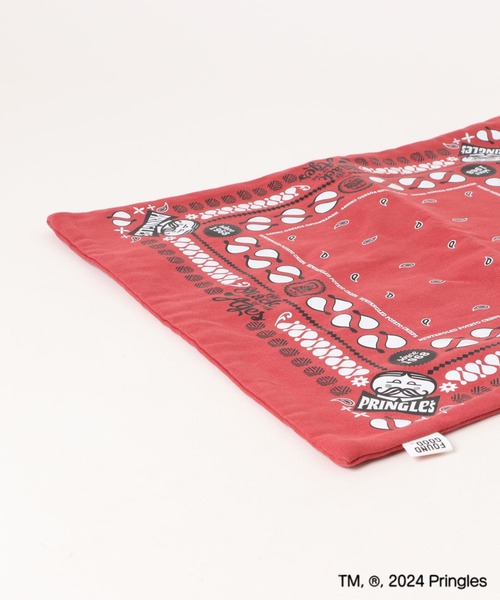 FOUND GOOD(ファウンドグッド)の「プリングルス トートバッグ(トートバッグ・レディース・グレー系/レッド系・フリー)」の9枚目の写真