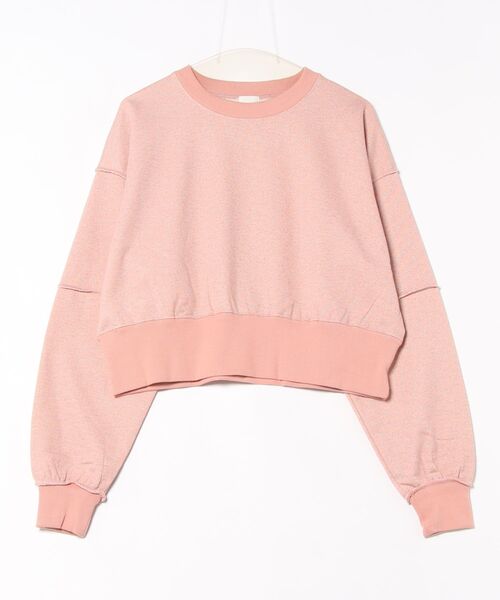 【WEB・一部店舗限定】ラメスウェットプルオーバー（スウェット）｜ROSE BUD（ローズバッド）