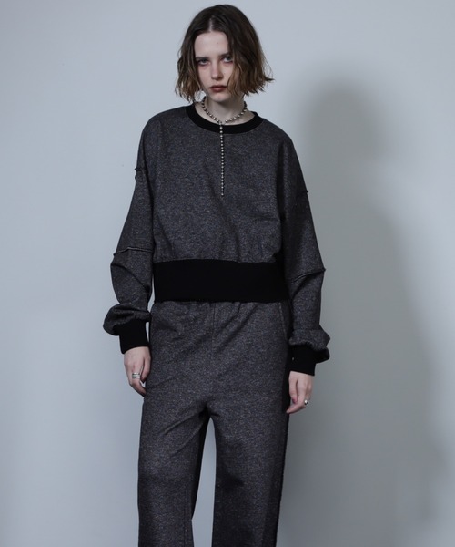 【WEB・一部店舗限定】ラメスウェットプルオーバー(スウェット)|ROSE BUD(ローズバッド) 【WEB・一部店舗限定】ラメスウェットプルオーバー(スウェット)|ROSE BUD(ローズバッド)