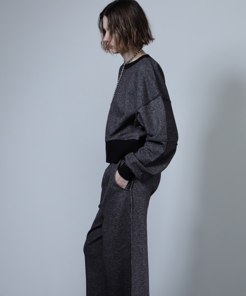 【WEB・一部店舗限定】ラメスウェットプルオーバー(スウェット)|ROSE BUD(ローズバッド) 【WEB・一部店舗限定】ラメスウェットプルオーバー(スウェット)|ROSE BUD(ローズバッド)