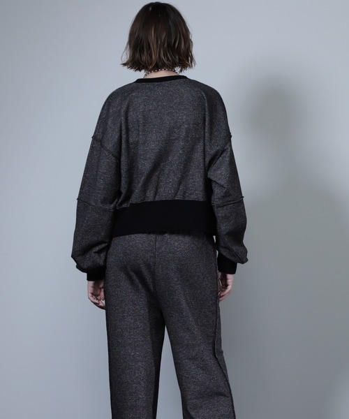 【WEB・一部店舗限定】ラメスウェットプルオーバー(スウェット)|ROSE BUD(ローズバッド) 【WEB・一部店舗限定】ラメスウェットプルオーバー(スウェット)|ROSE BUD(ローズバッド)