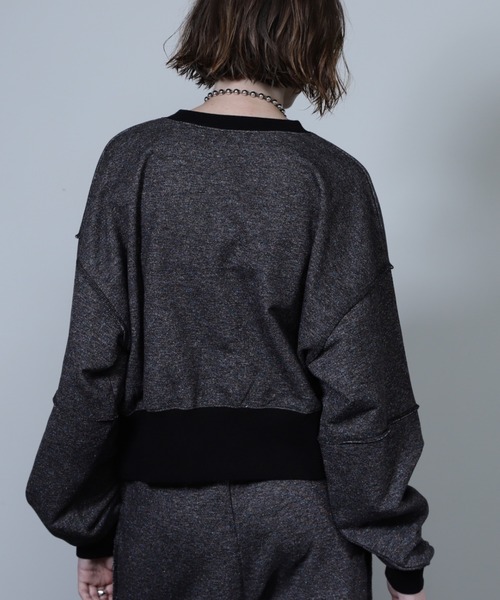 【WEB・一部店舗限定】ラメスウェットプルオーバー(スウェット)|ROSE BUD(ローズバッド) 【WEB・一部店舗限定】ラメスウェットプルオーバー(スウェット)|ROSE BUD(ローズバッド)