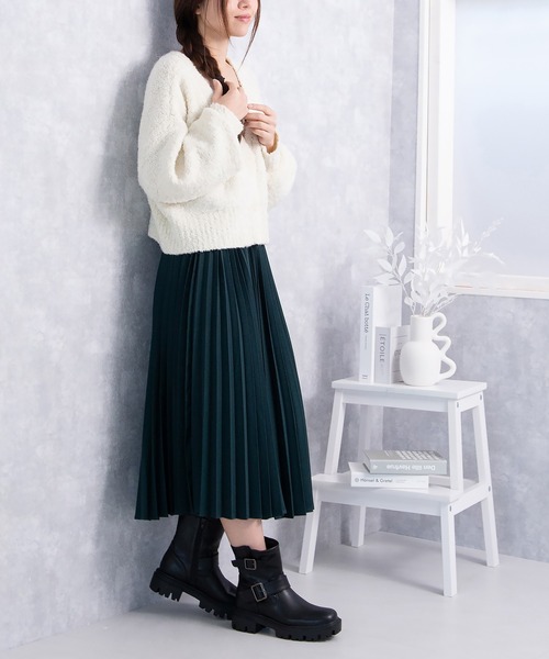 JELLY BEANS(ジェリービーンズ)の「ショートエンジニアブーツ(217-40342)JELLY BEANS(ジェリービーンズ)(ブーツ・レディース・ダークブラウン/ブラック・S/M/L)」の13枚目の写真