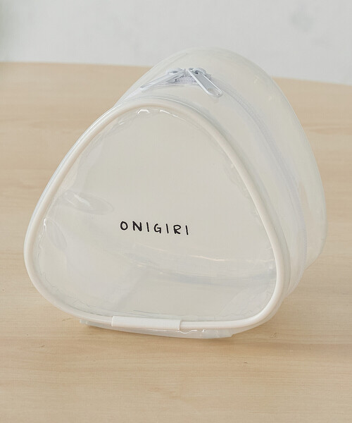 セール】おにぎりポーチ（クリア）（ポーチ）｜ONIGIRI