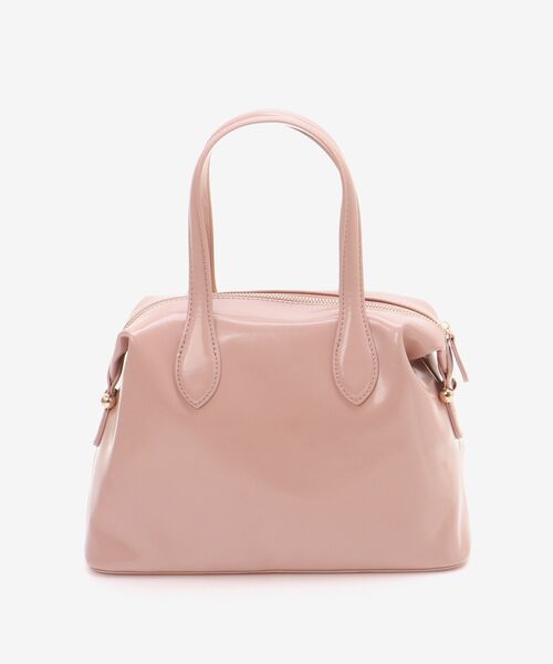 MAJESTIC LEGON(マジェスティックレゴン)の「チャームセットボストンバッグ(ボストンバッグ・レディース・キャメル/ピンク/アイボリー・FREE)」の18枚目の写真