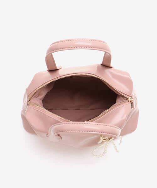 MAJESTIC LEGON(マジェスティックレゴン)の「チャームセットボストンバッグ(ボストンバッグ・レディース・キャメル/ピンク/アイボリー・FREE)」の20枚目の写真