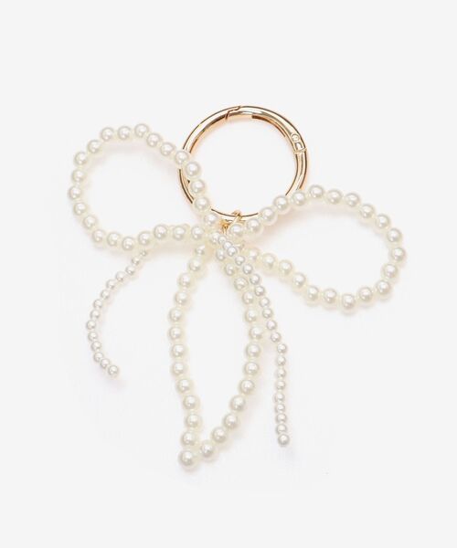 MAJESTIC LEGON(マジェスティックレゴン)の「チャームセットボストンバッグ(ボストンバッグ・レディース・キャメル/ピンク/アイボリー・FREE)」の22枚目の写真