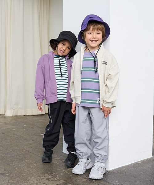 b・ROOM(ビールーム)の「【撥水加工】小さく収納できるハット【子供服】【キッズ】【男の子】【女の子】(ハット・キッズ・ライトピンク/シルバーグレー/ライトカーキ/パープル/ベージュ/レッド/ブラック/レモンイエロー/ラベンダー/ブルー系その他2・54cm/52cm)」の13枚目の写真
