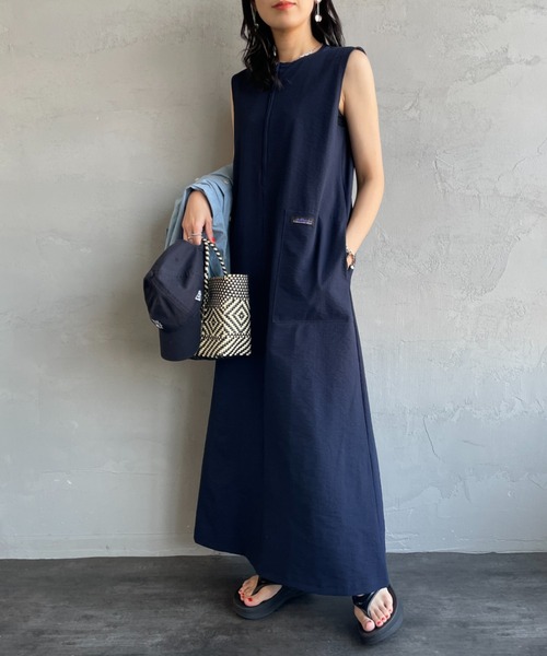 １回着用、美品 ワンピース ネイビー ブルー ノースリーブ 楽天市場】otonaオリジナル ワンピース レディース ネイビー
