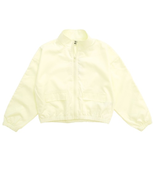 Bee des Bee(ビーデスビー)の「クロップド丈 ジップアップブルゾン(ブルゾン・キッズ・ブラック/ラベンダー/アイボリー/ピンク・110cm/100cm/120cm/130cm/140cm/150cm)」の5枚目の写真