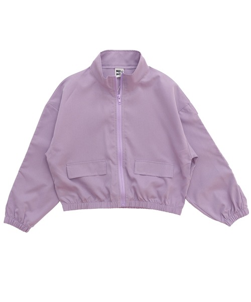 Bee des Bee(ビーデスビー)の「クロップド丈 ジップアップブルゾン(ブルゾン・キッズ・ブラック/ラベンダー/アイボリー/ピンク・110cm/100cm/120cm/130cm/140cm/150cm)」の15枚目の写真