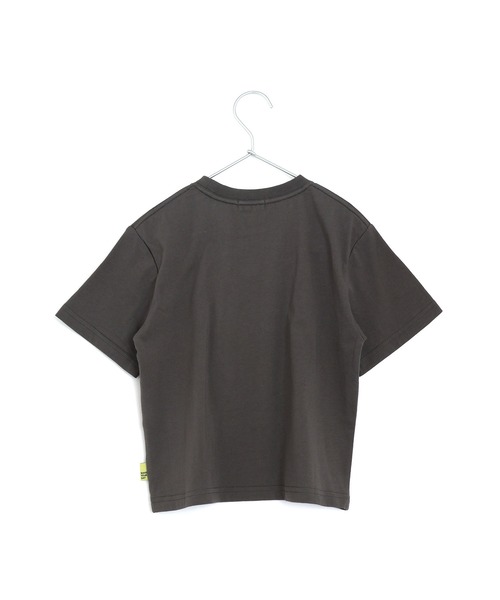 MAKE YOUR DAY(メイクユアデイ)の「バナナとロゴ半袖Tシャツ■パパサイズ(Tシャツ/カットソー・メンズ・オフホワイト/チャコールグレー・M/L)」の7枚目の写真