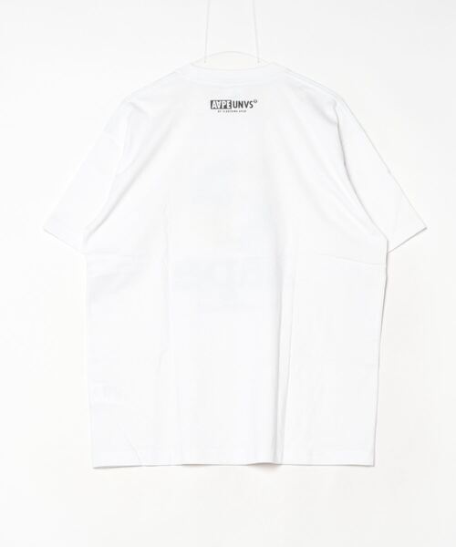 AAPE BY A BATHING APE（エーエイプバイアベイシングエイプ）の「AAPE BASIC TEE（Tシャツ/カットソー・メンズ・ホワイト/ブラック・LARGE/MEDIUM/SMALL/X-LARGE/XX-LARGE）」の9枚目の写真