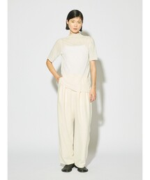 MIDIUMISOLID（ミディウミソリッド）の「MIDIUMISOLID for Ladies タックワイドテーパードパンツ（その他パンツ）」