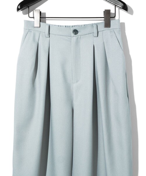 MIDIUMISOLID（ミディウミソリッド）の「MIDIUMISOLID for Ladies タックワイドテーパードパンツ（その他パンツ・レディース・ブラック/ライトグレー/アイボリー・FREE）」の18枚目の写真