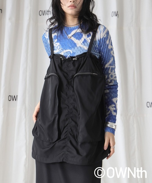 OWNth(オンス)の「3WAYミリタリースカート(スカート・レディース・ブラック/カーキ・ONESIZE)」の13枚目の写真