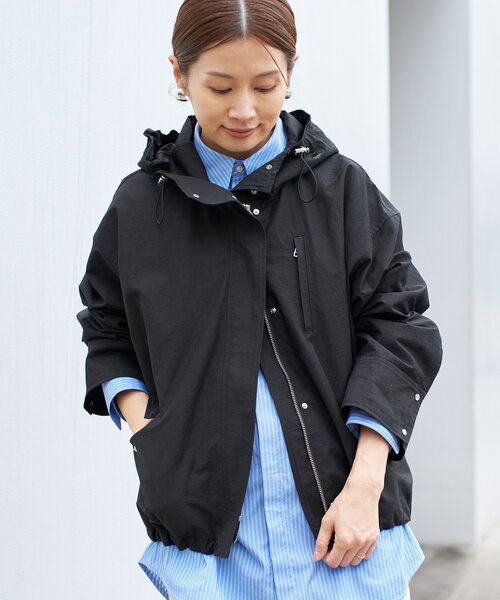 MANTECO フードミドル ブルゾン IENA（イエナ）の「MANTECO フードミドル ブルゾン（その他アウター