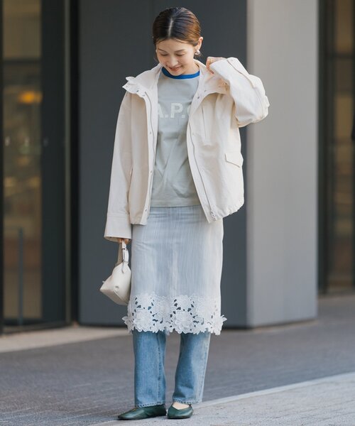 MANTECO フードミドル ブルゾン IENA（イエナ）の「MANTECO フードミドル ブルゾン（その他アウター