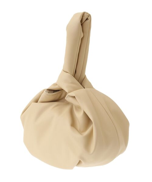 Green Parks(グリーンパークス)の「・cache cache パフィーラウンドバッグ(ハンドバッグ・レディース・ブラック/アイボリー/イエロー・FREE)」の12枚目の写真