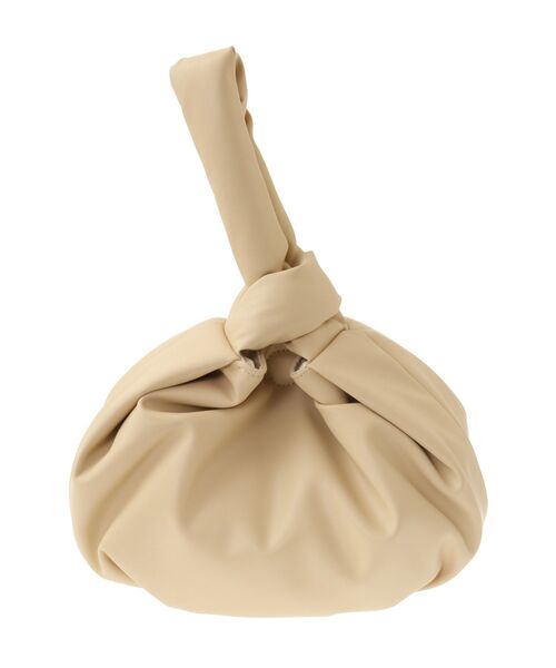 Green Parks(グリーンパークス)の「・cache cache パフィーラウンドバッグ(ハンドバッグ・レディース・ブラック/アイボリー/イエロー・FREE)」の14枚目の写真