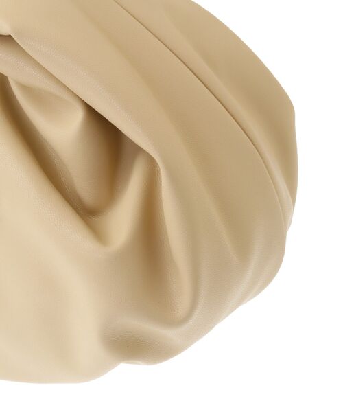 Green Parks(グリーンパークス)の「・cache cache パフィーラウンドバッグ(ハンドバッグ・レディース・ブラック/アイボリー/イエロー・FREE)」の16枚目の写真