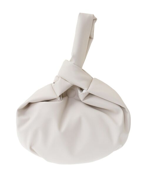 Green Parks(グリーンパークス)の「・cache cache パフィーラウンドバッグ(ハンドバッグ・レディース・ブラック/アイボリー/イエロー・FREE)」の19枚目の写真