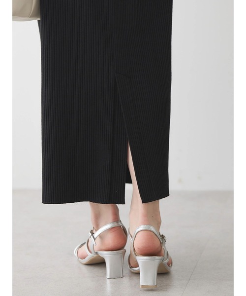 AMERICAN HOLIC（アメリカンホリック）の「【WEB限定】針抜きテレコタイトスカート（スカート・レディース・ブラック/パープル・S/M/L）」の11枚目の写真