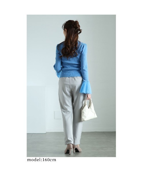 Sawa a la mode(サワアラモード)の「パールデコレーションテーパードパンツ(その他パンツ・レディース・ブラック/グレー/ピンク・FREE)」の16枚目の写真