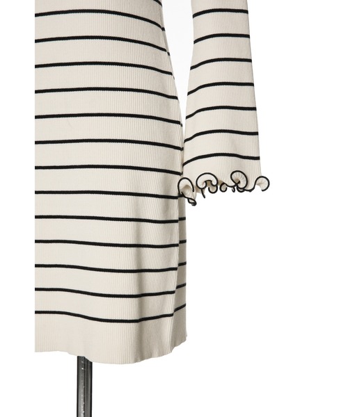 Be Mine Back Lace-Up Mini Dress（ワンピース）｜Her lip to（ハー