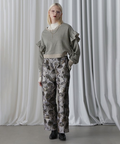 ROSE BUD(ローズバッド)の「(CREOLME)マルチウェイラメスウェット(スウェット・レディース・ブラック・ONE SIZE)」の19枚目の写真