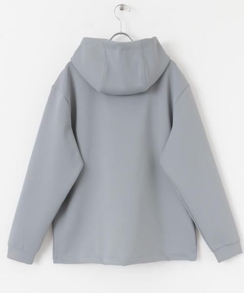 ITEMS URBANRESEARCH（アイテムズ アーバンリサーチ）の「ZIP UP ダンボール フードアウター（その他アウター・メンズ・ネイビー/ブラック/グレー・MEDIUM/LARGE）」の14枚目の写真