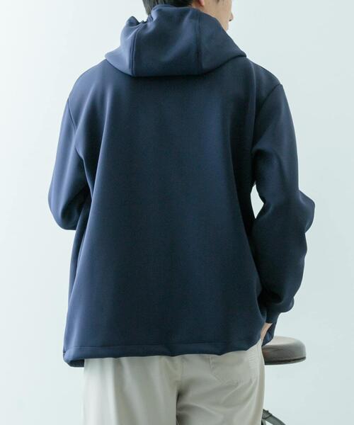 ITEMS URBANRESEARCH（アイテムズ アーバンリサーチ）の「ZIP UP ダンボール フードアウター（その他アウター・メンズ・ネイビー/ブラック/グレー・MEDIUM/LARGE）」の20枚目の写真