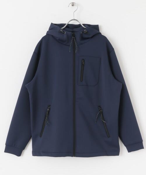 ITEMS URBANRESEARCH（アイテムズ アーバンリサーチ）の「ZIP UP ダンボール フードアウター（その他アウター・メンズ・ネイビー/ブラック/グレー・MEDIUM/LARGE）」の22枚目の写真