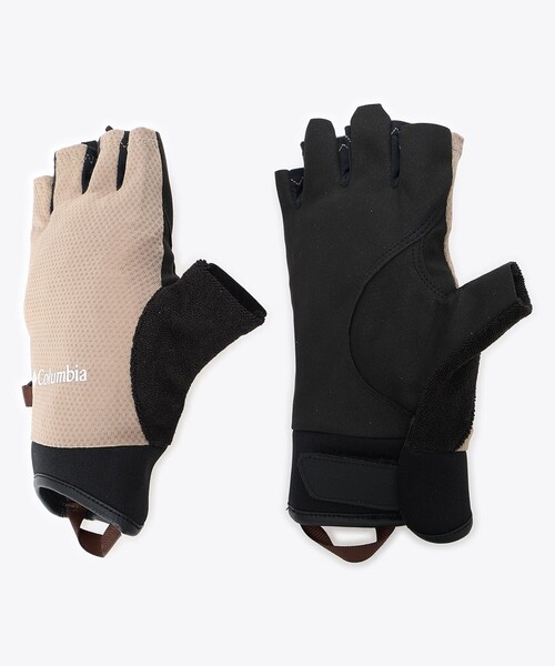 Columbia(コロンビア)の「UVカット Columbia/ダイアモンドカード フィンガーレス グローブ UVカット 登山/コロンビア(手袋・レディース・ネイビー/ブラック/ベージュ・M/L/S/XS)」の5枚目の写真