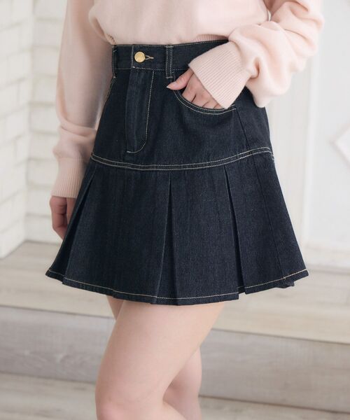 ems excite(エムズエキサイト)の「Gジャン&プリーツSKセット(その他アウター・レディース・ブラック/ブルー/ピンク・FREE)」の15枚目の写真