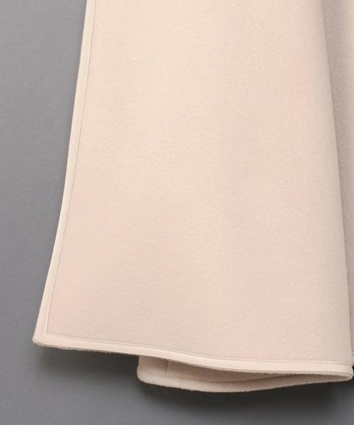 BEAUTY&YOUTH UNITED ARROWS（ビューティーアンドユースユナイテッドアローズ）の「＜6(ROKU)＞STOLE HALF COAT/ｺｰﾄ◆（その他アウター・レディース・ベージュ/ライトブルー・フリー）」の7枚目の写真